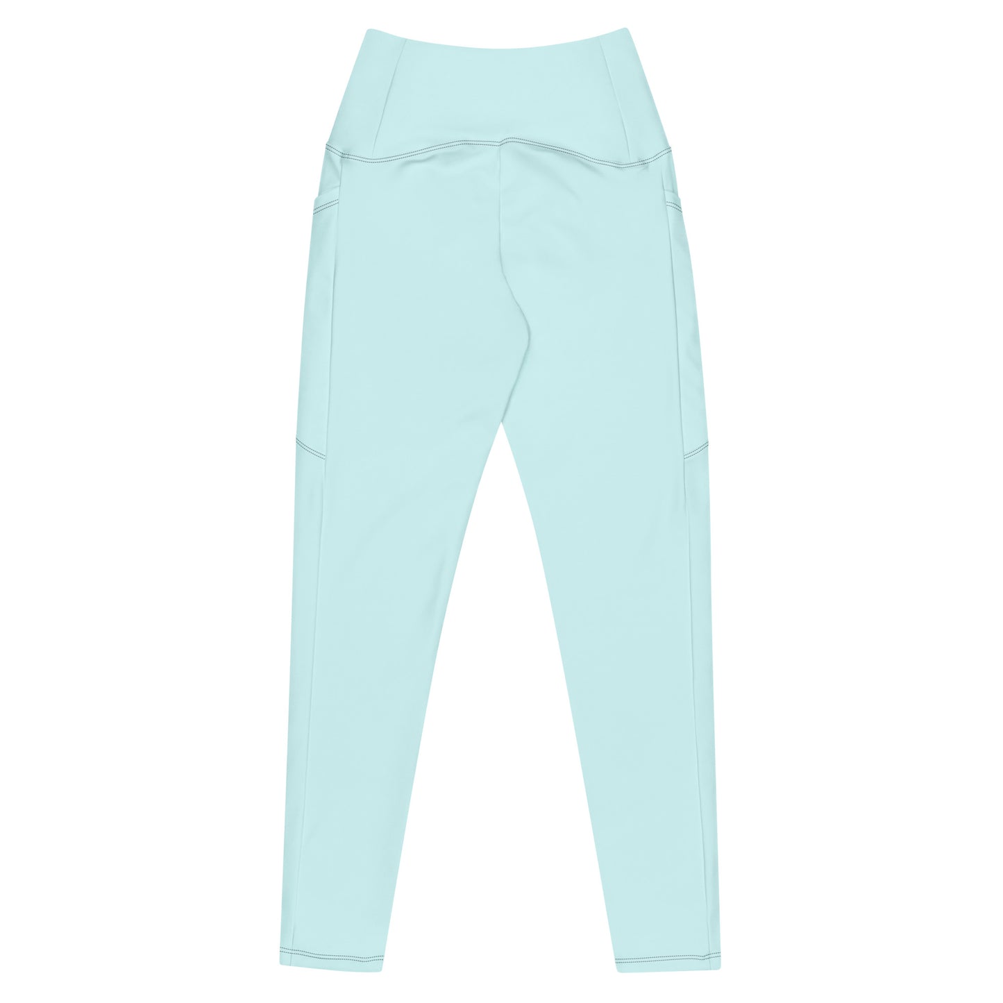 BW Leggings with Pockets - Cyan