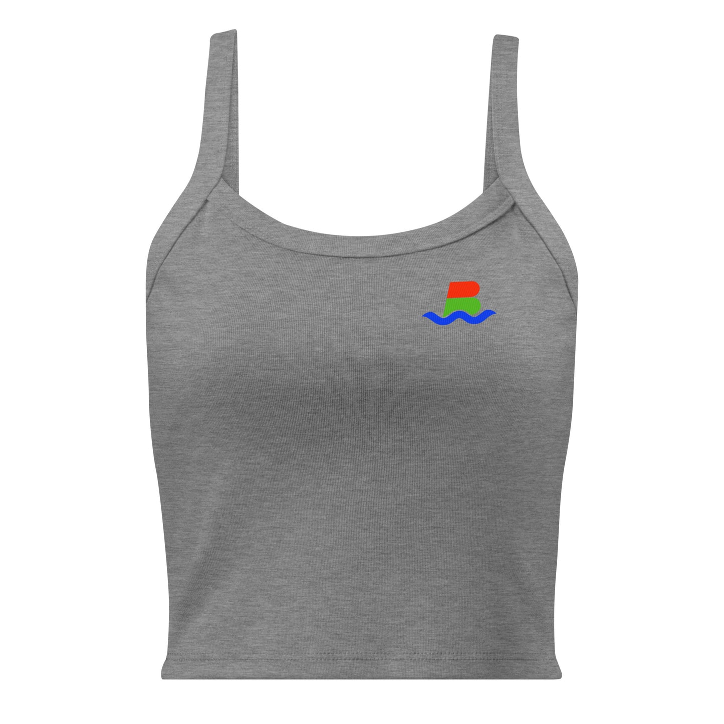 BW Logo Micro-Rib Tank Top