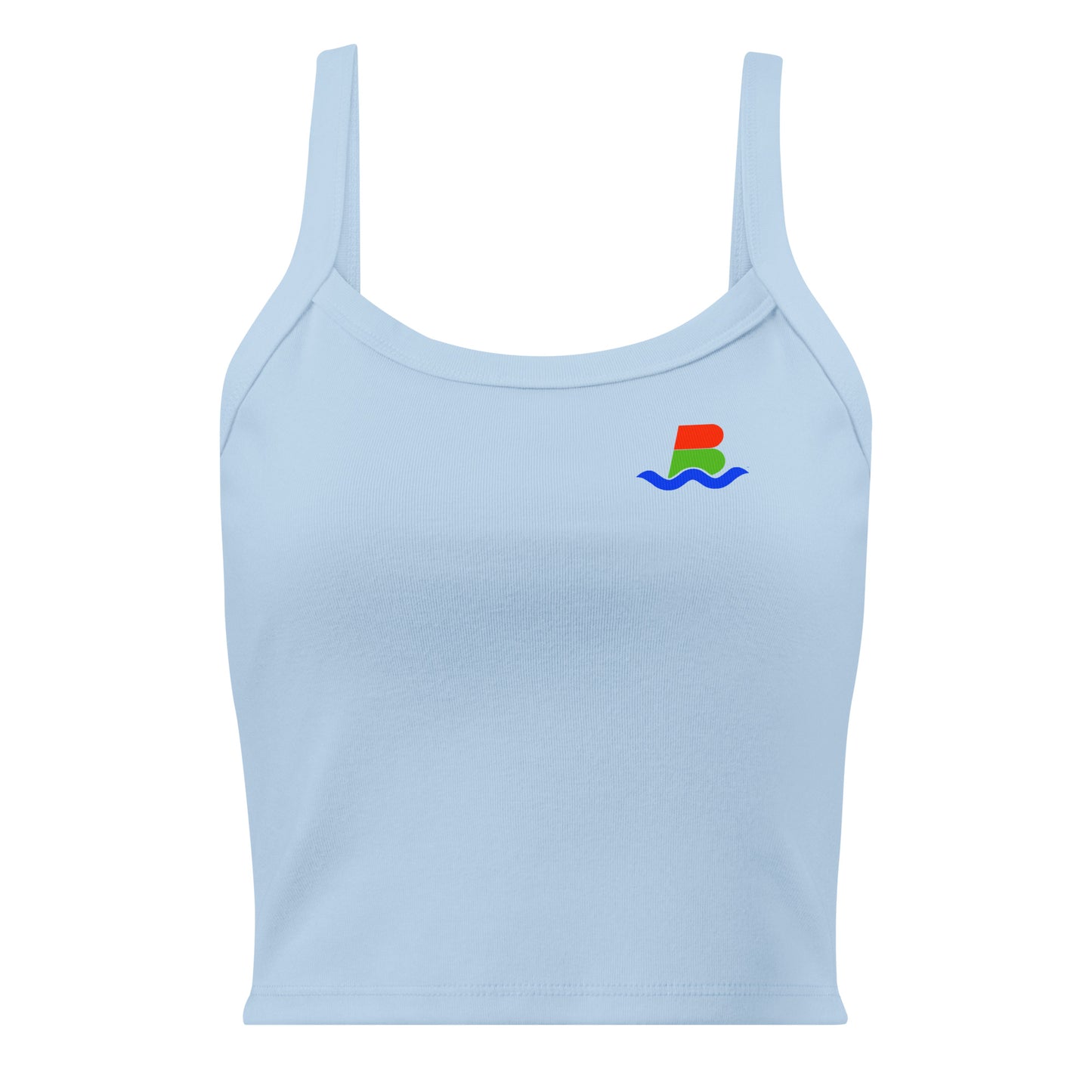 BW Logo Micro-Rib Tank Top
