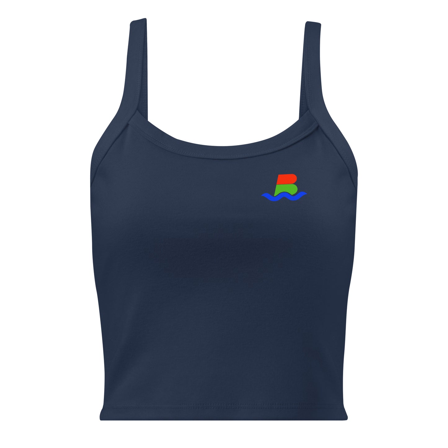 BW Logo Micro-Rib Tank Top