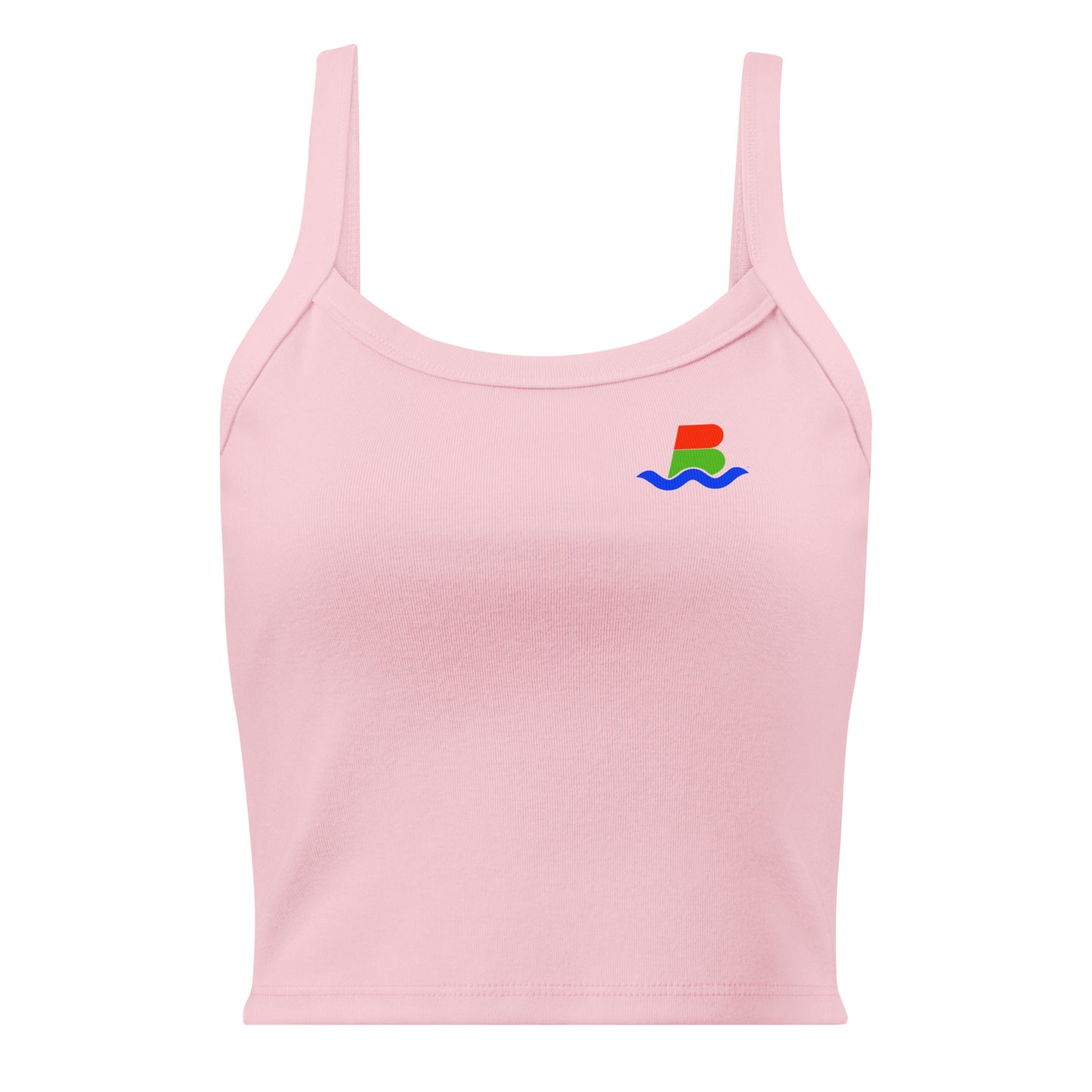 BW Logo Micro-Rib Tank Top