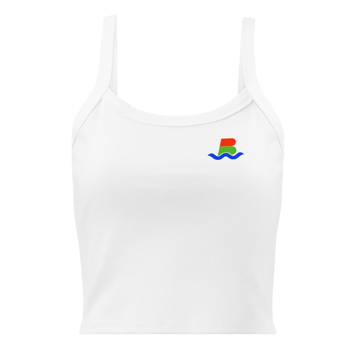 BW Logo Micro-Rib Tank Top